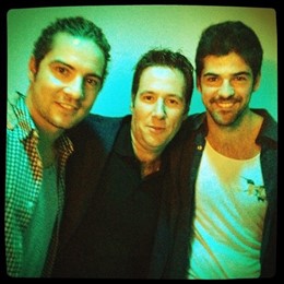 David Bisbal, Carlos Latre y Miguel Ángel Muñoz