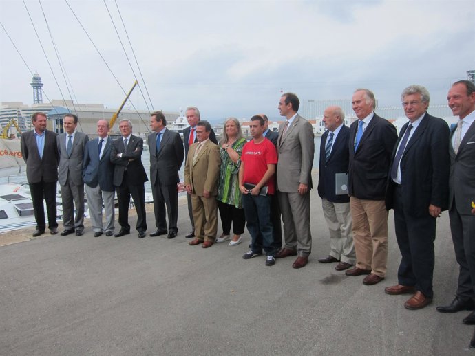 Xavier Trias Y Sixte Cambra Presentan El Barcelona Clúster Náutico