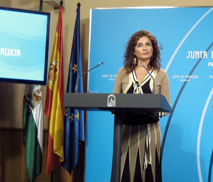 La consejera andaluza de Salud y Bienestar Social, María Jesús Montero