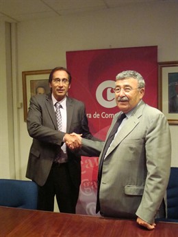 Josep Canalias y Joan Simó firman un acuerdo de acceso al crédito