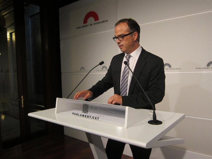 El Portavoz De Ciu En El Parlament Jordi Turull