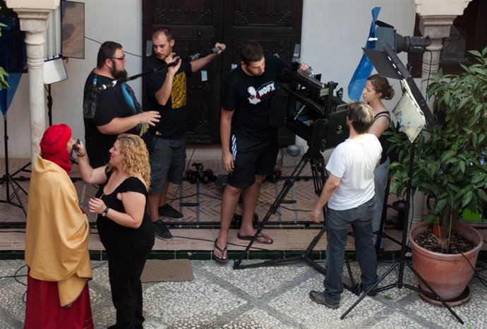 Fotografía Del Rodaje Del Corto En 3D '1013'