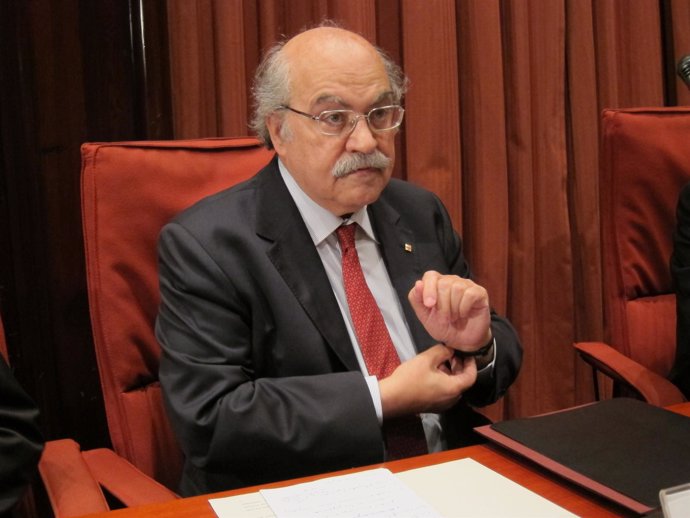El Conseller De Economía Andreu Mas-Colell