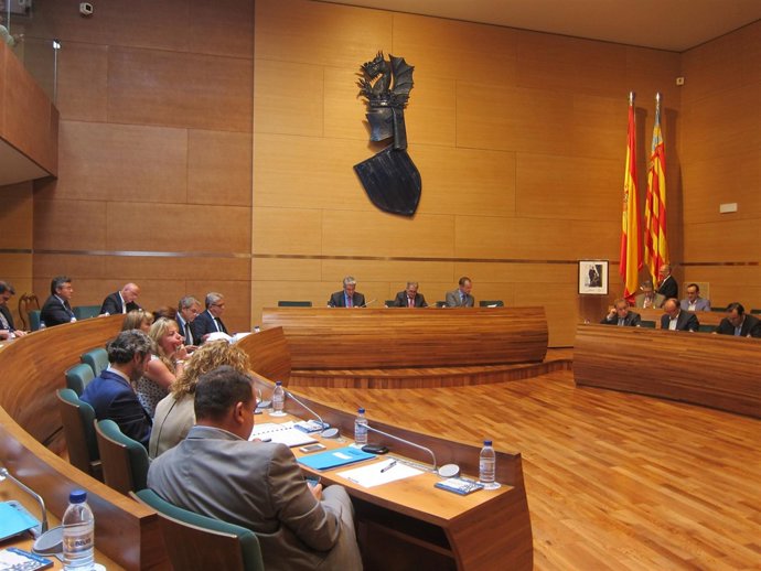 Pleno de la Diputación de Valencia, sesión ordinaria septiembre 2012