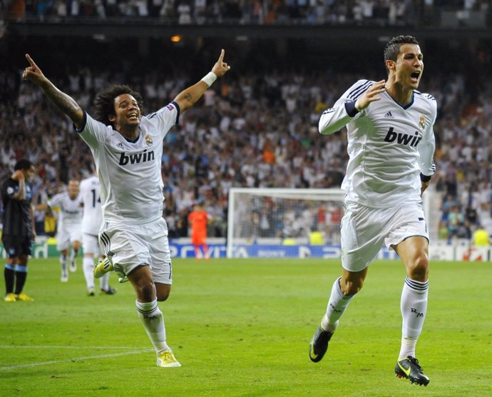 Cristiano Ronaldo Marcelo Real Madrid Manchester City Liga Campeones