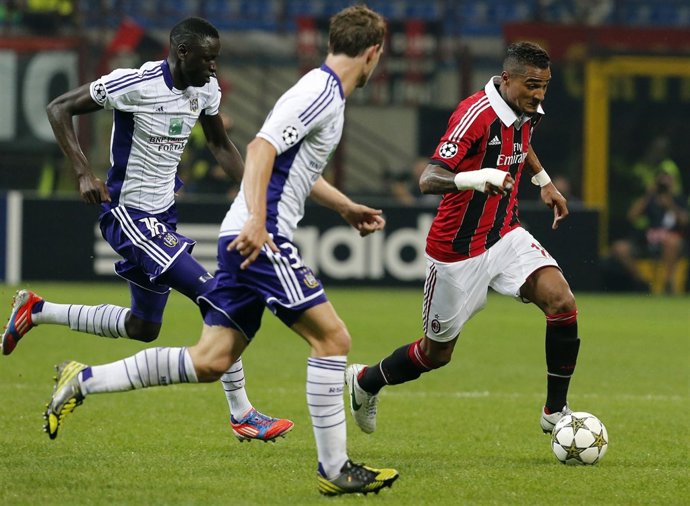 Boateng Guillaume Gillet Milan Anderlecht Liga Campeones Champions