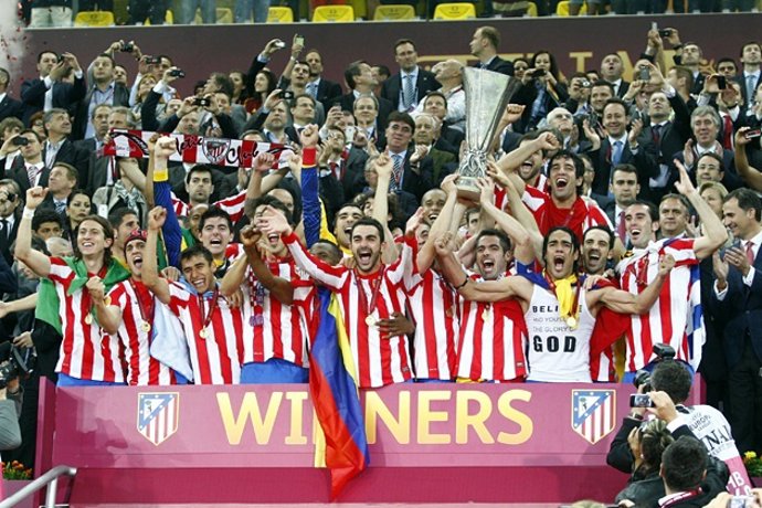Celebracion Atletico Madrid Final Europa League