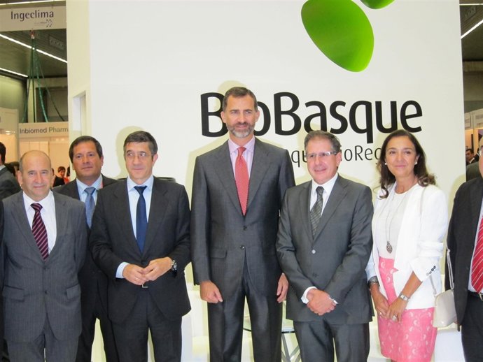 El príncipe Don Felipe inaugura BioBasque