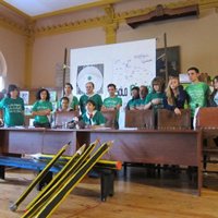 Los encerrados en el IES Sagasta le piden al consejero de Educación "que se quite los tapones"