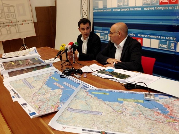 Rivas y Pastor en la presentación