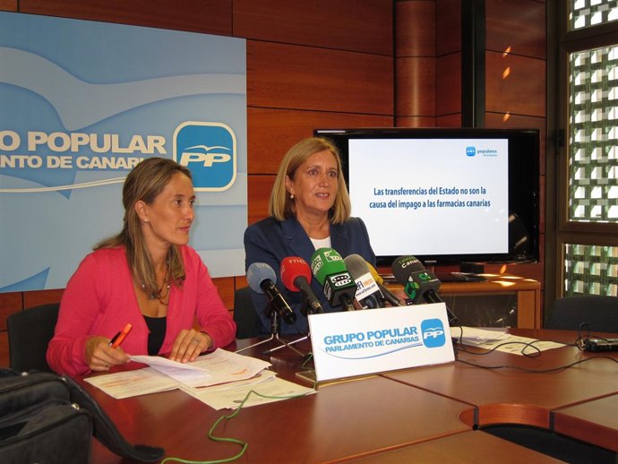 Mayte Pulido Y Mercedes Roldós, En Rueda De Prensa