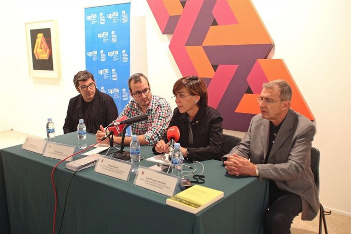 Aramis López, Fermín Alonso, Eloísa Ramírez y José María Yturralde.