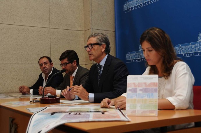 Un momento de la rueda de prensa