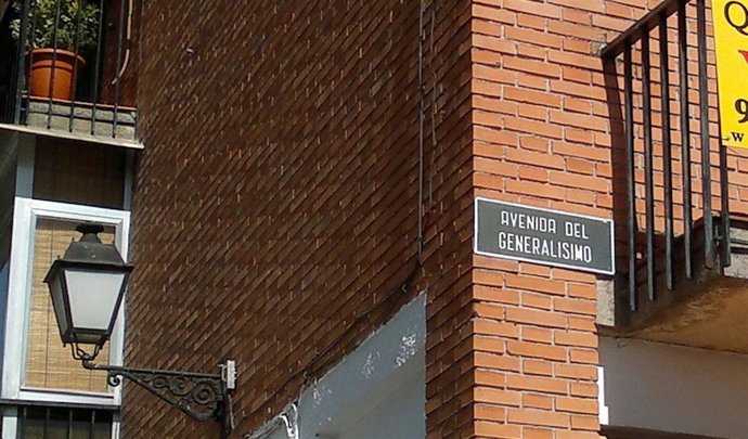 Avenida del Generalísimo en Boadilla