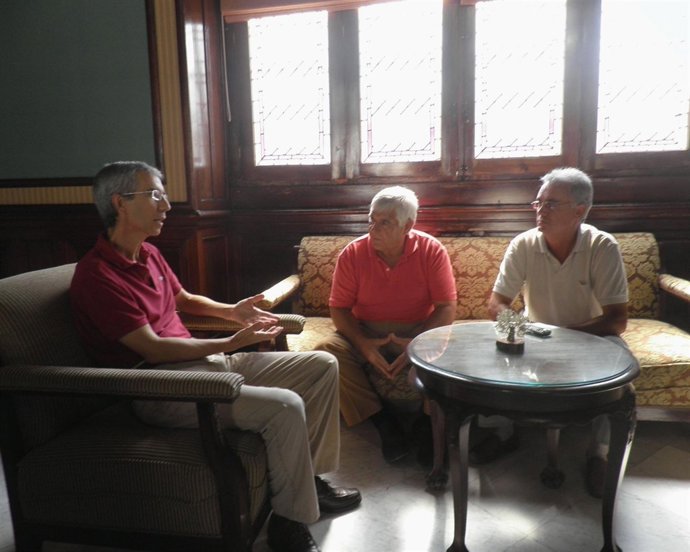 Encuentro entre los alcaldes.