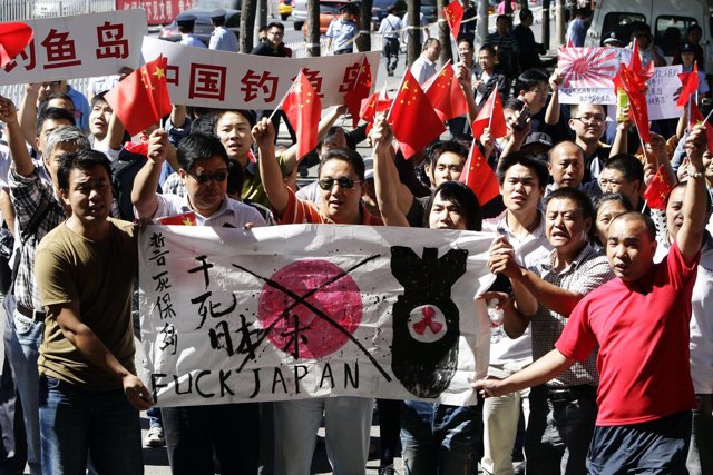 Decenas De Personas Se Han Manifestado En China Contra La Compra De Las Senkaku 