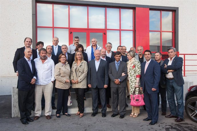 Inauguración del matadero de Reinosa