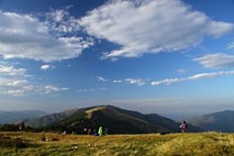 Punto de observación de aves migratorias en el Collado de Lindus. 