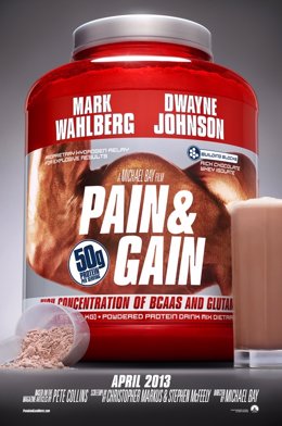 Primer cartel de 'Pain & Gain' 