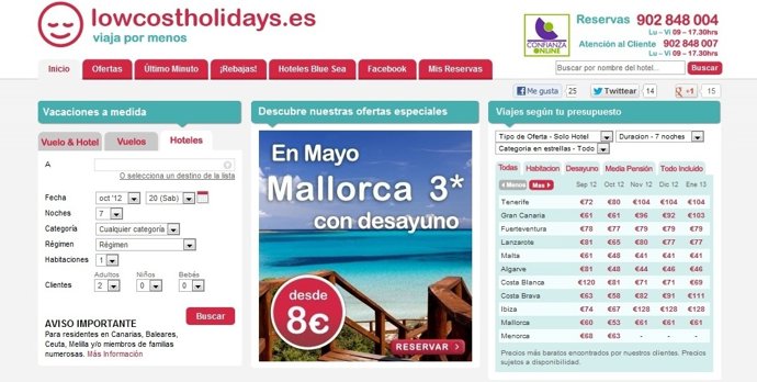 Imagen de Lowcostholidays