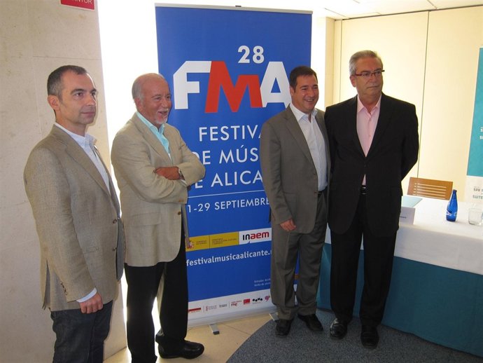 Presentación del 28º Festival de Música de Alicante