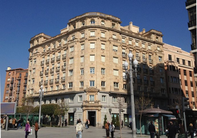 Edificio de la plaza de Zorrilla