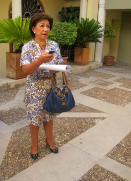 La Concejal De Cultura De Jaén, Cristina Nestares.