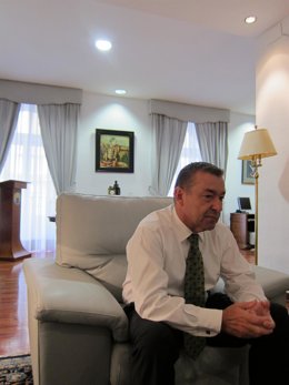 El presidente de Canarias, Paulino Rivero