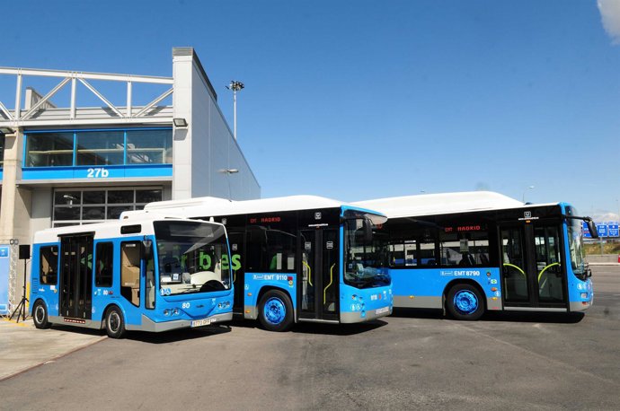Flota de autobuses de la EMT
