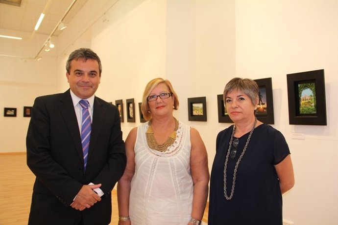 Presentación de la exposición 'Laca Garaneo' en Málaga