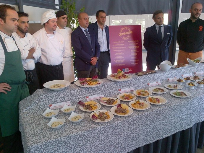 Presentación de la iniciativa 'Restaurantes para compartir Sevilla'