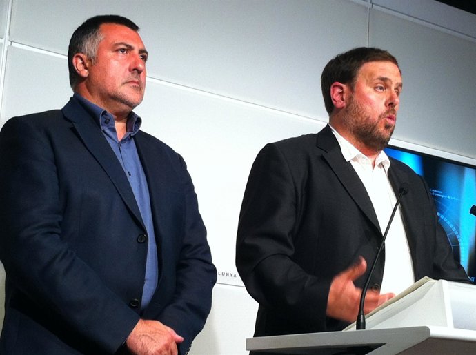 Joan Puigcercós, Oriol Junqueras (ERC)
