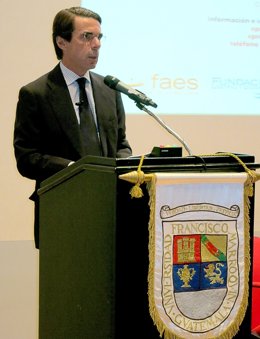 El expresidente del Gobierno José María Aznar