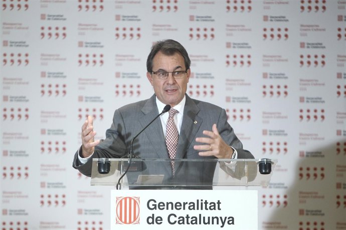 Artur Mas en rueda de prensa tras encuentro en Moncloa