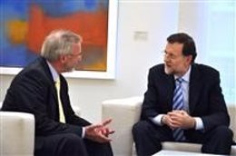 Mariano Rajoy Y El Presidente Del BEI