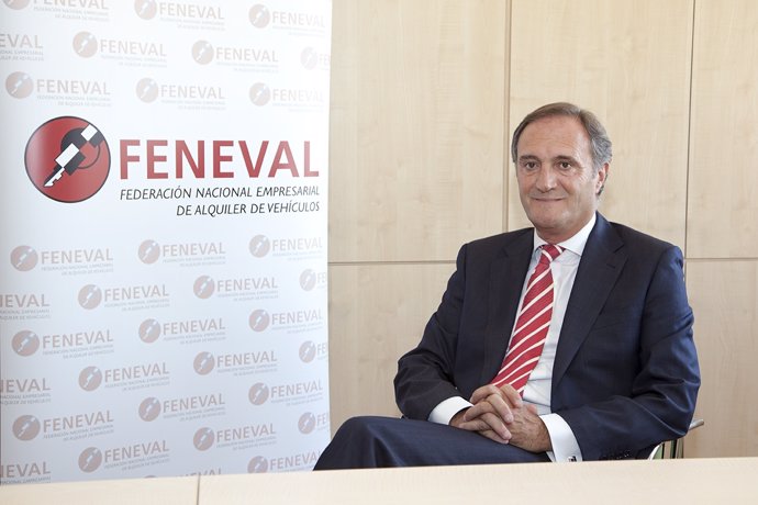 El presidente de Feneval, Miguel Ángel Saavedra