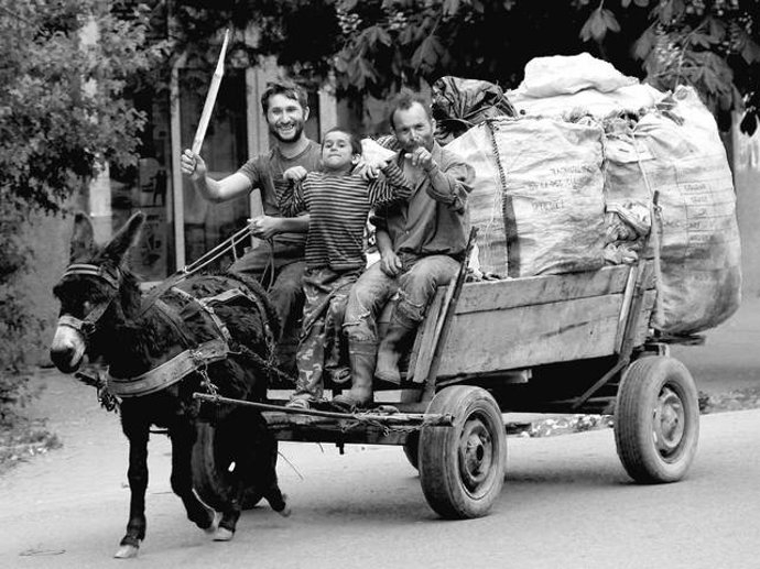 Imagen de  la exposición 'Viajes en blanco y negro'