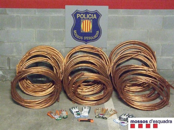 Cobre Intervenido De Robos En Una Cementera