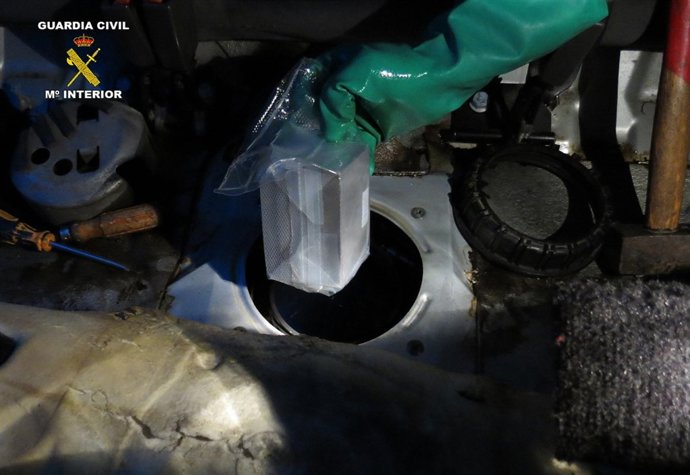 Hachís incautado por la Guardia Civil