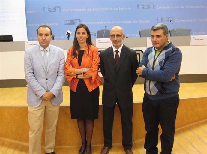 Iñaki Iraizoz, Nagore Gil, Francisco José Flores y Ricardo Abete.