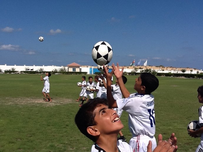 Fundación Real Madrid y escuelas en Palestina