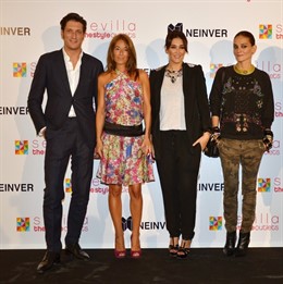 Luis Medina, Mónica Martín Luque, Vicky Martín Berrocal y Laura Ponte