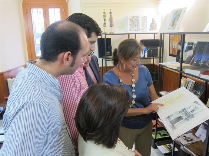 Inauguración de la tienda del Parlamento