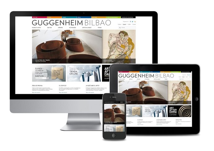Nueva web Guggenheim