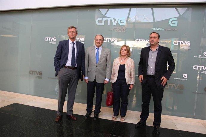 CRTVG. Fotos "Reunión Xefes De Campaña Na CRTVG"