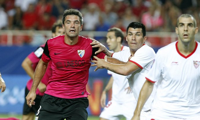 Toulalan, Medel Y Negredo, Sevilla-Málaga CF