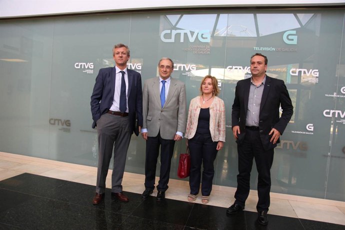 CRTVG. Fotos "Reunión Xefes De Campaña Na CRTVG"