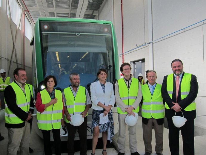 Presentación primera unidad del metro de Granada