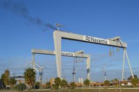 Trabajadores de Navantia, "insatisfechos" con el anuncio de la SEPI, aunque les da un "atisbo de esperanza"