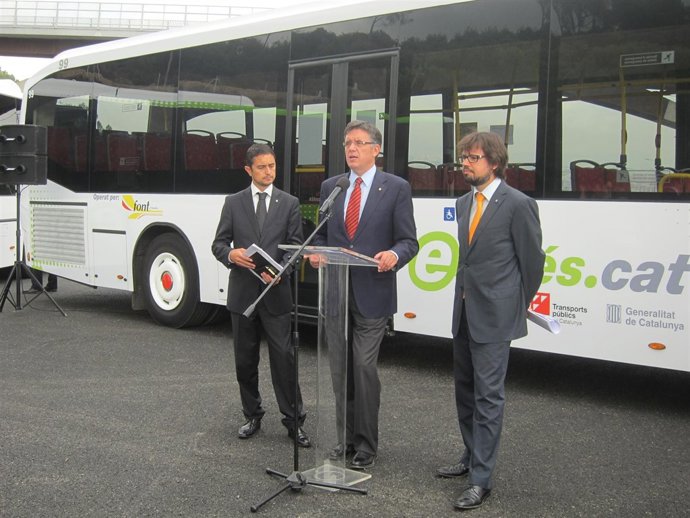 El Conseller De Territorio Y Sosteniblidad, Lluís Recoder